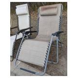 Set of 7 Pieces of Outdoor Seating: Lawn Chairs, Anti Gravity Chairs, and Patio Chairs