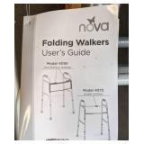 Lot of 2 Medical Folding Walkers