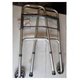 Lot of 2 Medical Folding Walkers