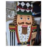Mixed Holiday Yard Decor: Easter, Christmas, St. Patrick