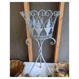 Fall Decor, Plant Stand, and Hanging Baskets