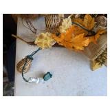 Fall Decor, Plant Stand, and Hanging Baskets