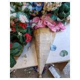 Large Assortment of Faux Plants and Planters