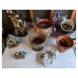 Lot of Miscellaneous Garden Decor and More