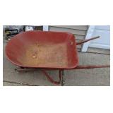 Standard Red Wheelbarrow