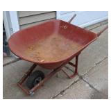 Standard Red Wheelbarrow