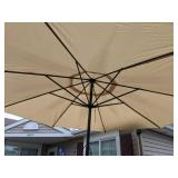 Outdoor Patio Furniture:  Table, 4 Chairs and Umbrella
