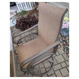 Outdoor Patio Furniture:  Table, 4 Chairs and Umbrella