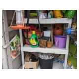 All the Contents of 2 Outdoor Sheds