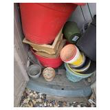All the Contents of 2 Outdoor Sheds