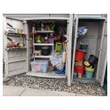 All the Contents of 2 Outdoor Sheds