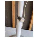 Tall White Adjustable Fan