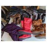 Lot of (7) Pairs of Womens Boots, Size 7.5