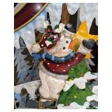 Set of (2) 35" Metal Christmas Fireplace Screens