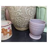 Gorgeous Assortment of 8 Ceramic and Glass Plant Pots/Vases