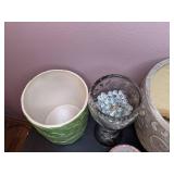Gorgeous Assortment of 8 Ceramic and Glass Plant Pots/Vases