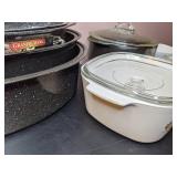 Kitchen Lot: Casserole Dishes, Granite-Ware, and More