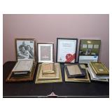 Large Lot of Picture Frames, Wide Variety of Styles/Sizes