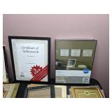 Large Lot of Picture Frames, Wide Variety of Styles/Sizes