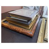 Large Lot of Picture Frames, Wide Variety of Styles/Sizes