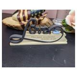 Array of Decorative Figurines: Patriotic, Romantic, Whimsical