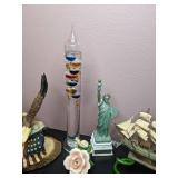 Array of Decorative Figurines: Patriotic, Romantic, Whimsical