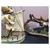 Array of Decorative Figurines: Patriotic, Romantic, Whimsical
