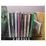 Compact Wire & Wood CD Stand with CDs