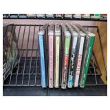 Compact Wire & Wood CD Stand with CDs