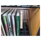 Compact Wire & Wood CD Stand with CDs
