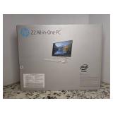 Brand New HP 22AIO Celeron Blue 4GB 256GB All in One Desktop Computer