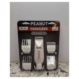 Brand New WAHL Professional Cordless Peanut Trimmer Model # 8663  White 1 Pc Kit
