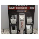 Brand New WAHL Professional Cordless Peanut Trimmer Model # 8663  White 1 Pc Kit