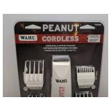 Brand New WAHL Professional Cordless Peanut Trimmer Model # 8663  White 1 Pc Kit