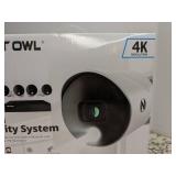 Brand New Night Owl Bluetooth 4 Channel 4K Wired DVR 4 Wired Light Cameras & 1TB HDD