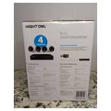 Brand New Night Owl Bluetooth 4 Channel 4K Wired DVR 4 Wired Light Cameras & 1TB HDD