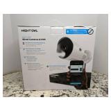 Brand New Night Owl Bluetooth 4 Channel 4K Wired DVR 4 Wired Light Cameras & 1TB HDD