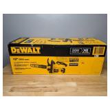 Brand New DeWalt 12 in. 20V MAX Lithium-Ion Cordless Brushless Chainsaw 5.0Ah Battery and Charger Included