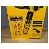 Brand New DeWalt 12 in. 20V MAX Lithium-Ion Cordless Brushless Chainsaw 5.0Ah Battery and Charger Included