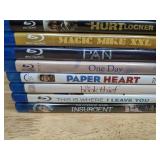 9 Blu Ray Movies Pan Hurt Locker The Vow Paper Heart Insurgent