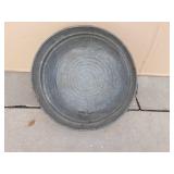 Galvanized Wash Tub With Handles 24" Round