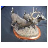 WHITE-TAILED DEER SCULPTURE COLLECTION BY BOB TRAVERS