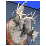 WHITE-TAILED DEER SCULPTURE COLLECTION BY BOB TRAVERS