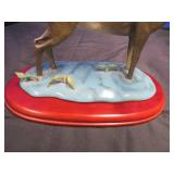 WHITE-TAILED DEER SCULPTURE COLLECTION BY BOB TRAVERS