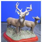WHITE-TAILED DEER SCULPTURE COLLECTION BY BOB TRAVERS