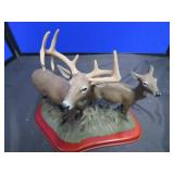 WHITE-TAILED DEER SCULPTURE COLLECTION BY BOB TRAVERS