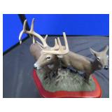 WHITE-TAILED DEER SCULPTURE COLLECTION BY BOB TRAVERS