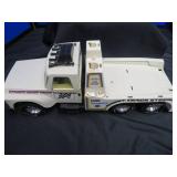 NYLINT 860 SEMI SHORT TRACK STOCK CAR HAULER TOW TRUCK WRECKER FLATBED