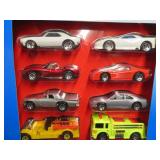 A COLLECTION OF YOUR FAVORITE HOT WHEELS CARS OF YESTERYEAR AND THEIR MODERN COUNTERPARTS