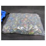 UNOPENED VINTAGE BAG OF 102 MARBLES
